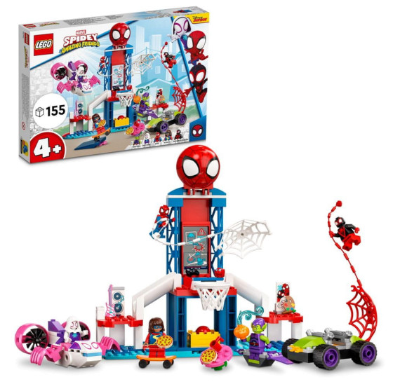 LEGO Marvel 10784 Spider-Man a pavoučí základna