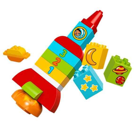 Lego Duplo 10815 Moje první raketa - detail