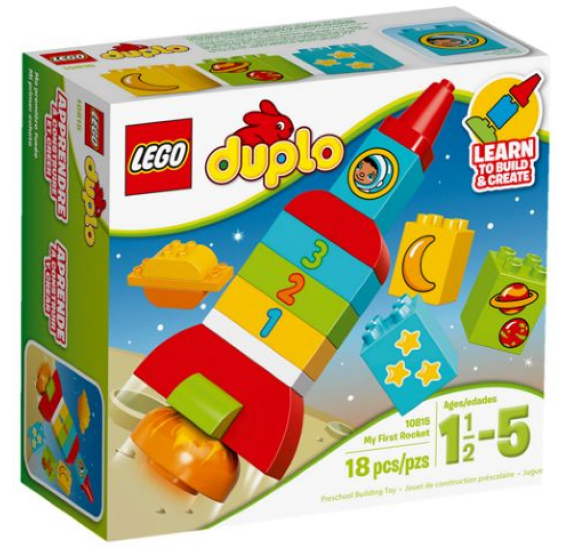 Lego Duplo 10815 Moje první raketa - balení 