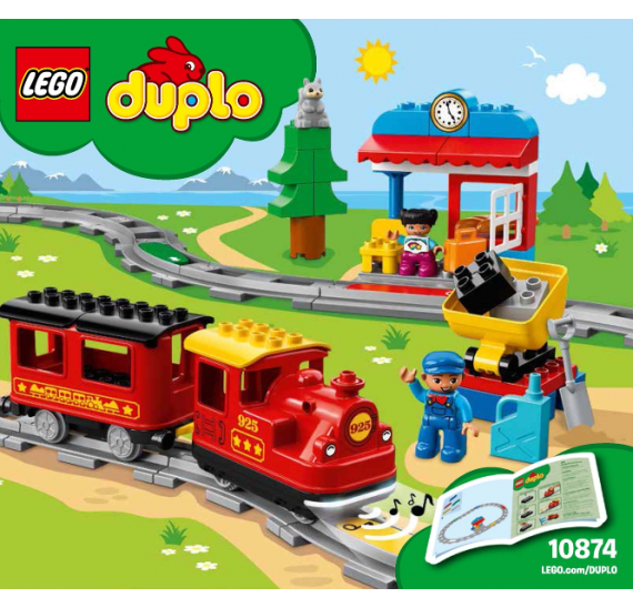 Lego DUPLO 10874 Parní vláček