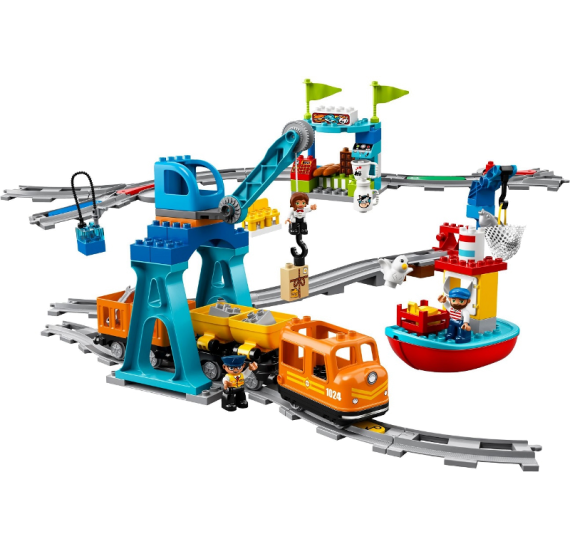 LEGO DUPLO 10875 Nákladní vlak