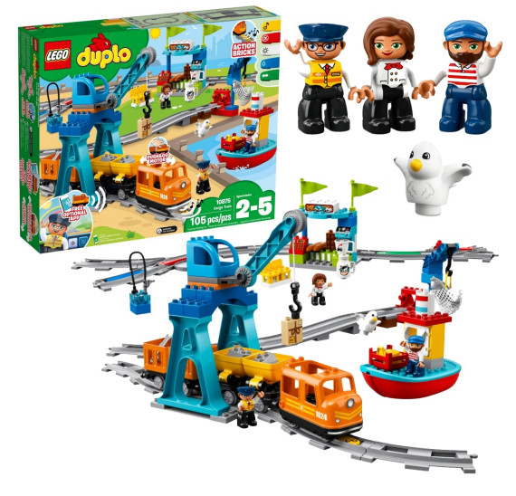 LEGO DUPLO 10875 Nákladní vlak