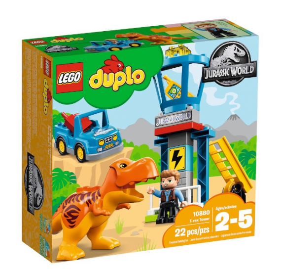 LEGO DUPLO 10880 Jurský svět T. rex Tower - balení