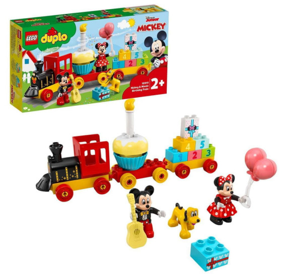 LEGO DUPLO 10941 Narozeninový vláček Mickeyho a Minnie