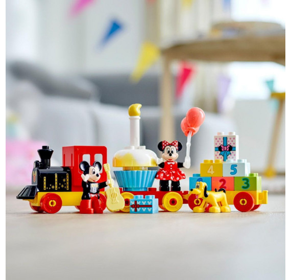 LEGO DUPLO 10941 Narozeninový vláček Mickeyho a Minnie