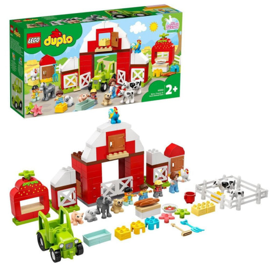 LEGO Duplo 10952 Stodola, traktor a zvířátka z farmy