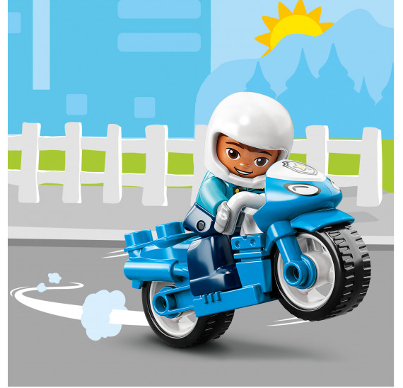 LEGO® DUPLO® 10967 Policejní motorka