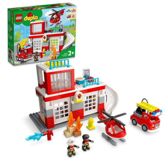 LEGO DUPLO 10970 Hasičská stanice a vrtulník