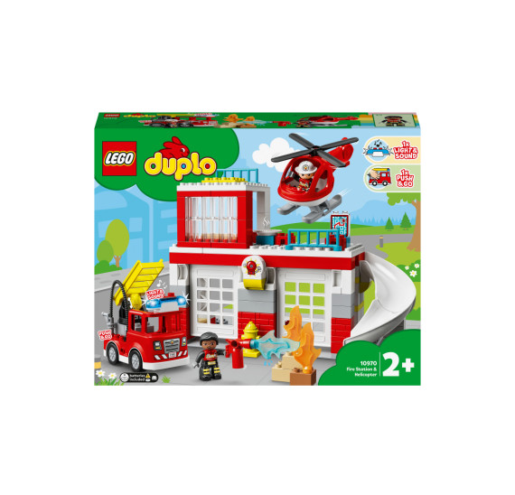 LEGO DUPLO 10970 Hasičská stanice a vrtulník