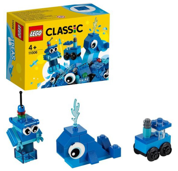 LEGO Classic 11006 Modré kreativní kostičky