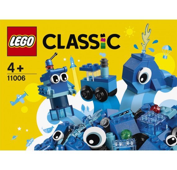 LEGO Classic 11006 Modré kreativní kostičky