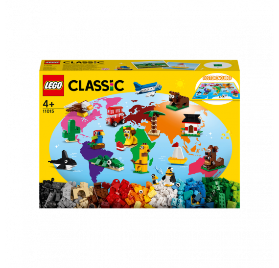 LEGO® Classic 11015 Cesta kolem světa