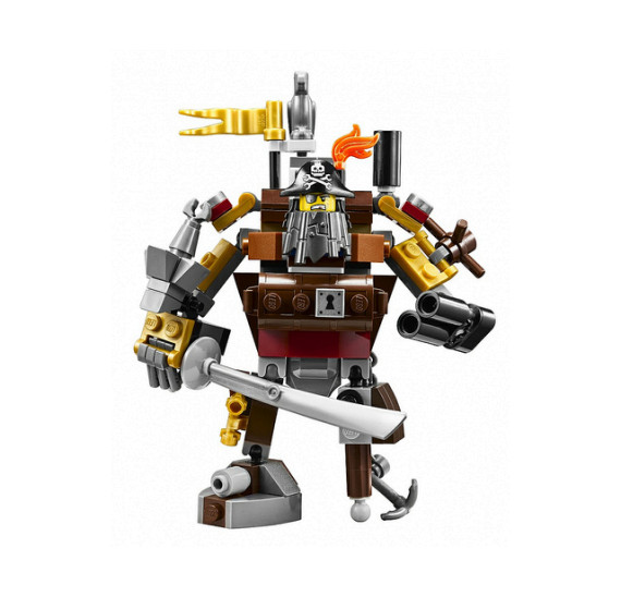 LEGO Movie 70810 Kovovousova mořská lod´ pirát