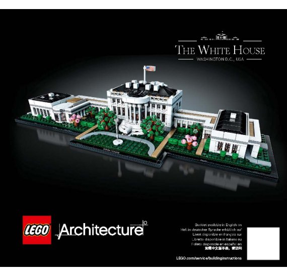 LEGO Architecture 21054 Bílý dům