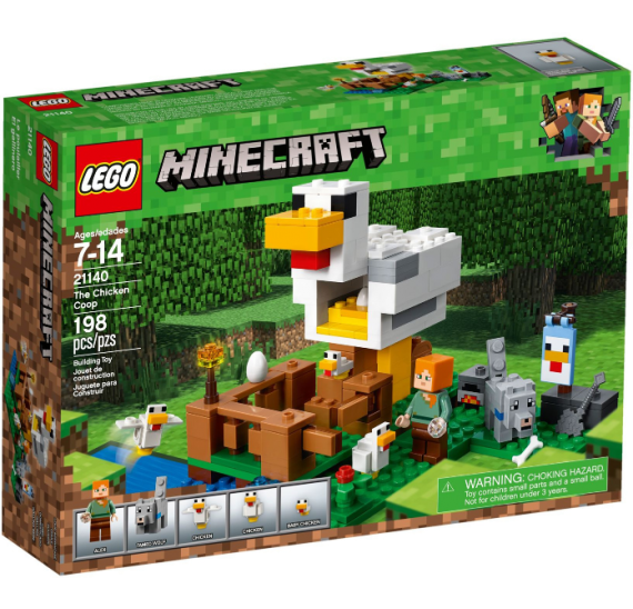 Lego Minecraft 21140 Kurník - baleni