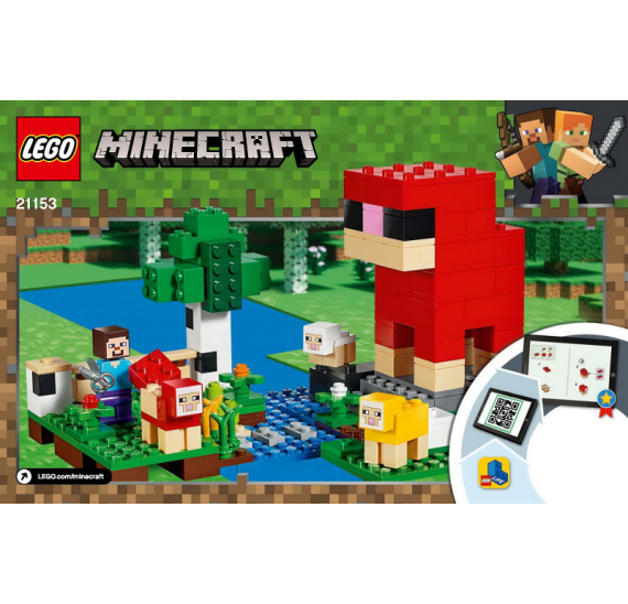 LEGO Minecraft 21153 Ovčí farma