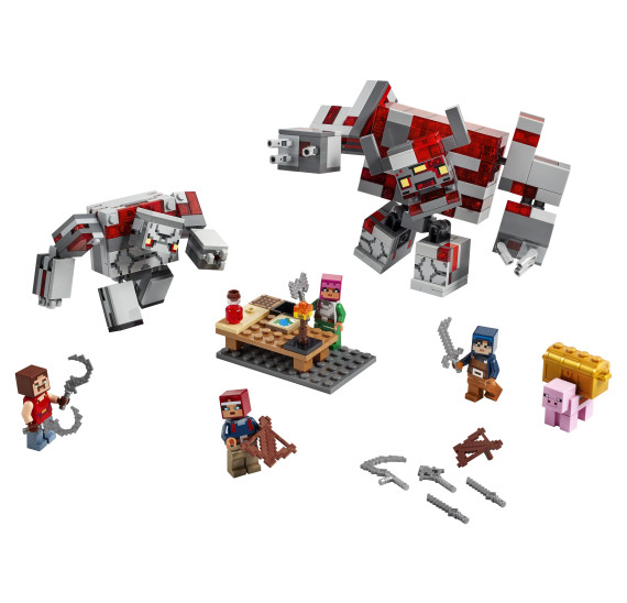 LEGO Minecraft 21163 Bitva o rudit