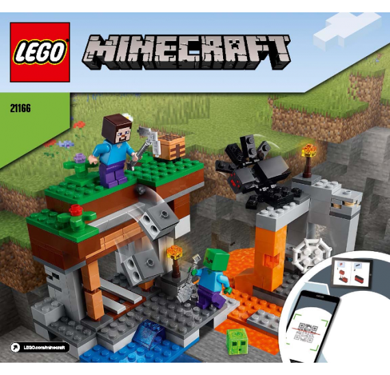 LEGO Minecraft 21166 Opuštěný důl