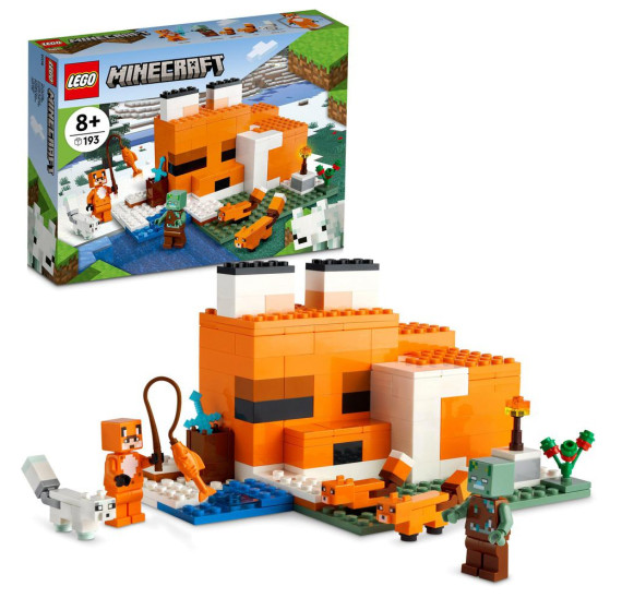 LEGO MINECRAFT 21178 Liščí domek