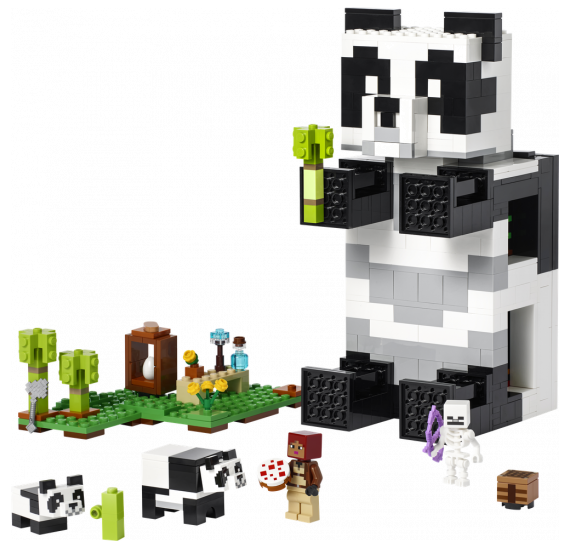  LEGO® Minecraft® 21245 Pandí útočiště 