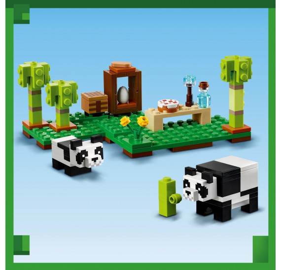  LEGO® Minecraft® 21245 Pandí útočiště 