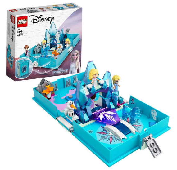 Lego Disney Princess 43189 Elsa a Nokk a jejich pohádková kniha dobrodružství