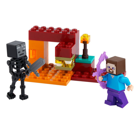 LEGO Minecraft 30331 Souboj v dole (polybag)