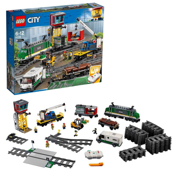 LEGO City 60198 Nákladní vlak