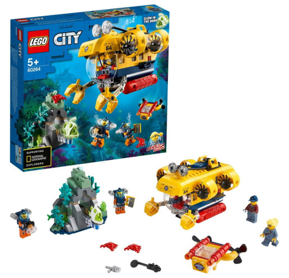 LEGO City 60264 Oceánská průzkumná ponorka