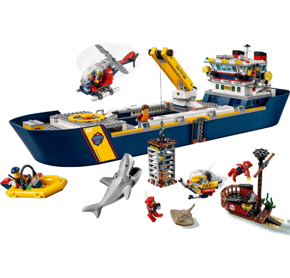 LEGO City 60266 Oceánská průzkumná loď