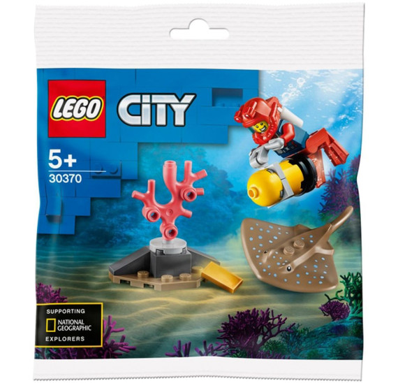 LEGO City 30370 Potápěč (polybag)