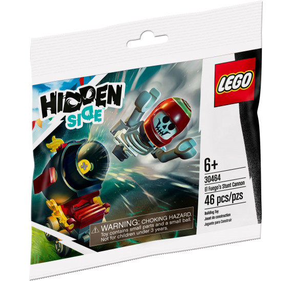 Lego Hidden Side 30464 El Fuegův kaskadérský kanón (POLYBAG)