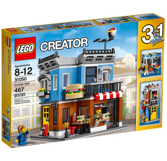 Lego Creator 31050 Občerstvení na rohu - balení 