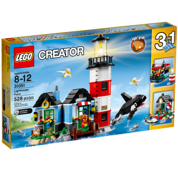Lego Creator 31051 Maják na ostrově - balení