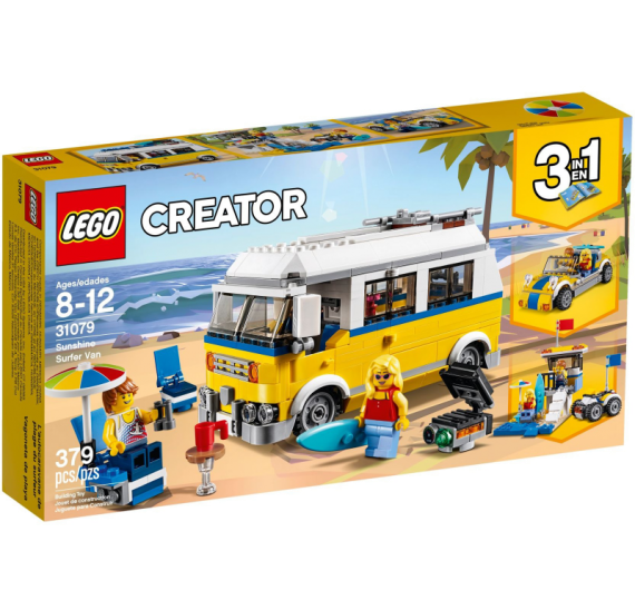 Lego Creator 31079 Surfařská dodávka Sunshine - balení