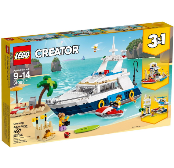 LEGO Creator 31083 Dobrodružná plavba - baleni