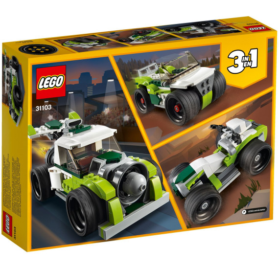 Lego Creator 31103 Auto s raketovým pohonem