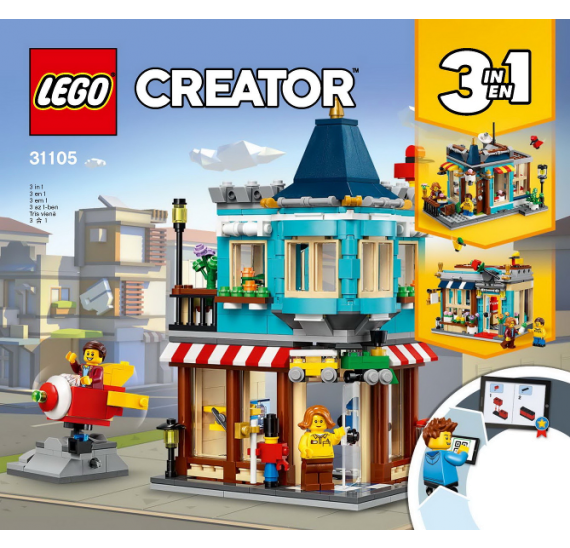 LEGO Creator 31105 Hračkářství v centru města