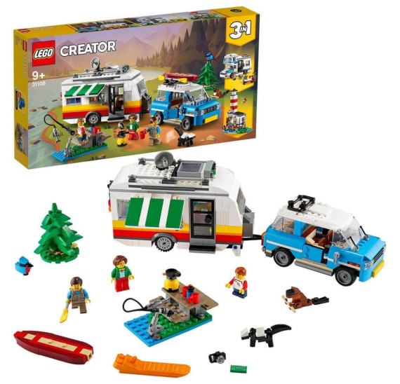 LEGO Creator 31108 Rodinná dovolená v karavanu