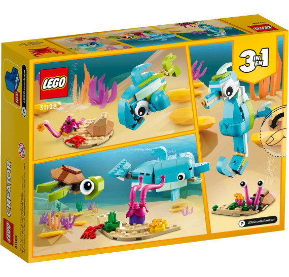 LEGO Creator 31128 Delfín a želva