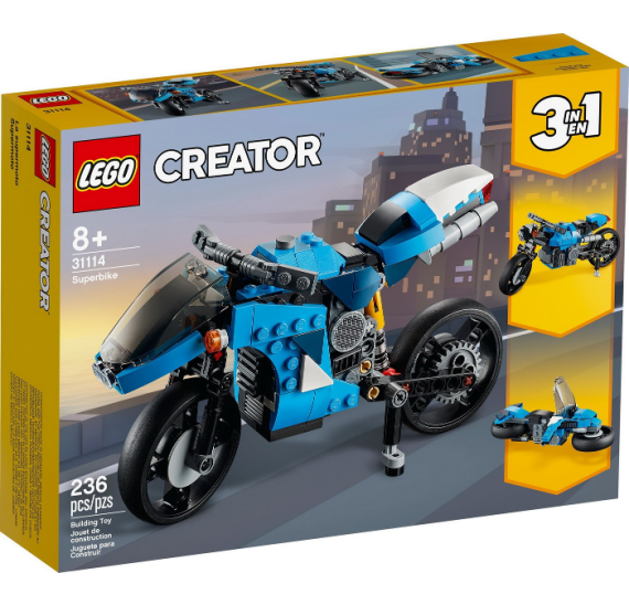 LEGO Creator 31114 Supermotorka