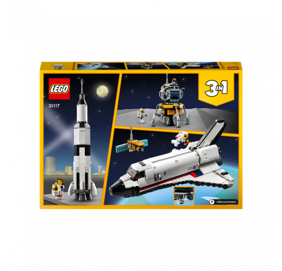 LEGO® Creator 31117 Vesmírné dobrodružství s raketoplánem