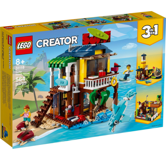 LEGO Creator 31118 Surfařský dům na pláži