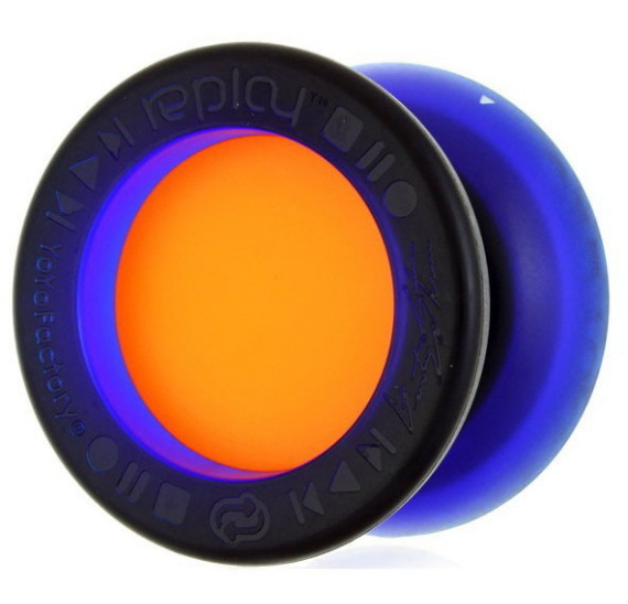 YoYo YoYoFactory Replay Pro - Modré - Oranžové - Hracky-kong.cz