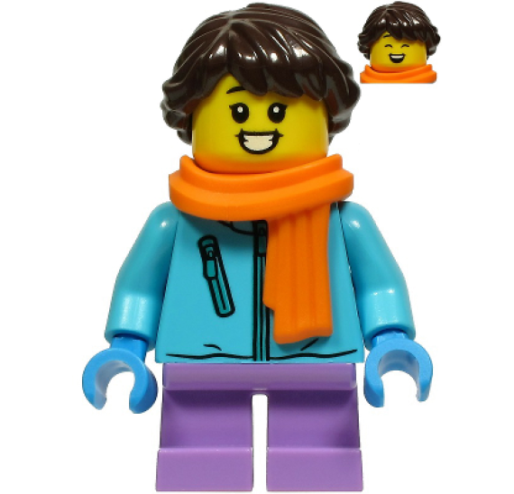 LEGO BrickHeadz40424 Zimní koulovačka