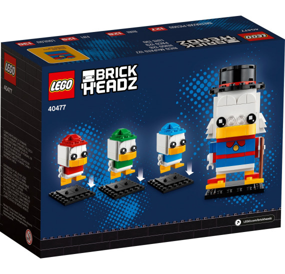 LEGO Disney 40477 Strýček Skrblík, Dulík, Bubík a Kulík