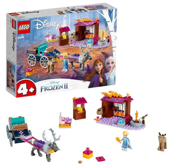 LEGO Disney 41166 Elsa a dobrodružství s povoze