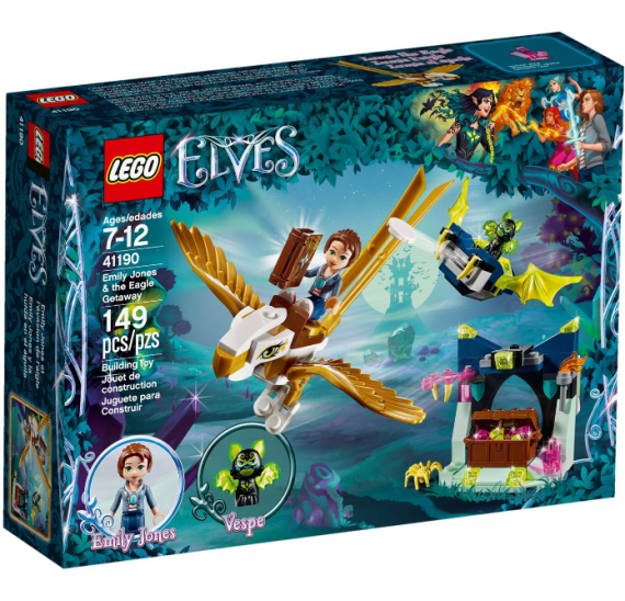 Lego Elves 41190 Emily Jonesová a únik na orlovi - belní 