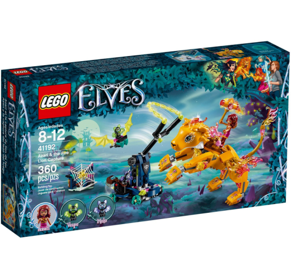 Lego Elves 41192 Azari a chycení ohnivého lva - baleni 