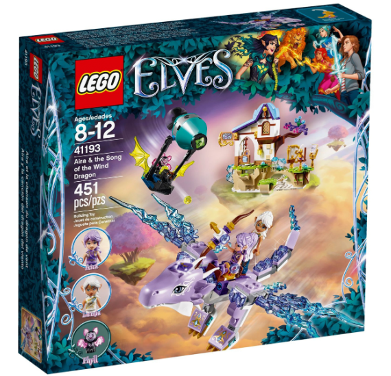 Lego Elves 41193 Aira a píseň větrného draka - balení 